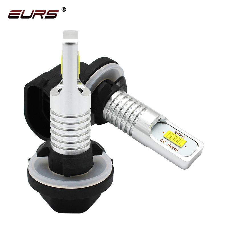 EURS 2PCS H7 Led Della Luce di - Led Fog Light H11 3000K Yellow recensione e prezzo