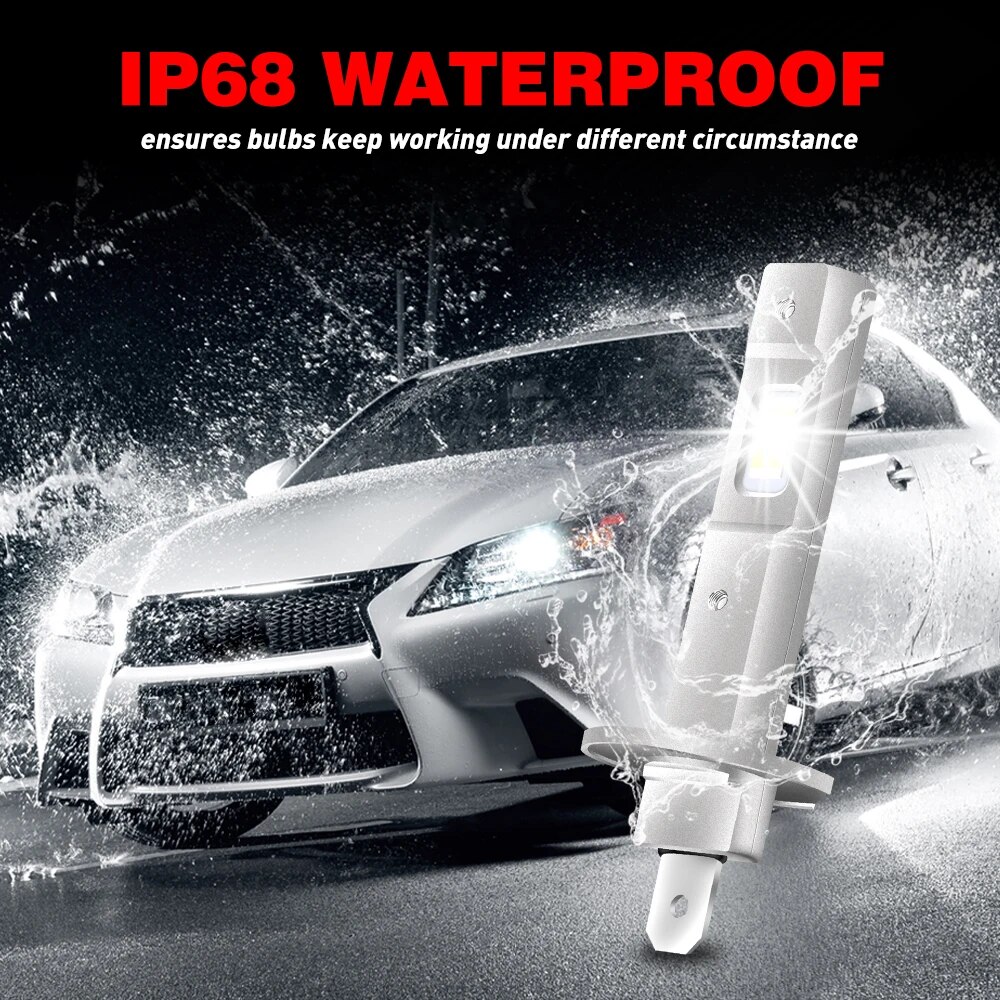 2 Pz 1:1 Auto LED H1 HA CONDOT - Led Headlight 6500K White 12000Lm recensione e prezzo
