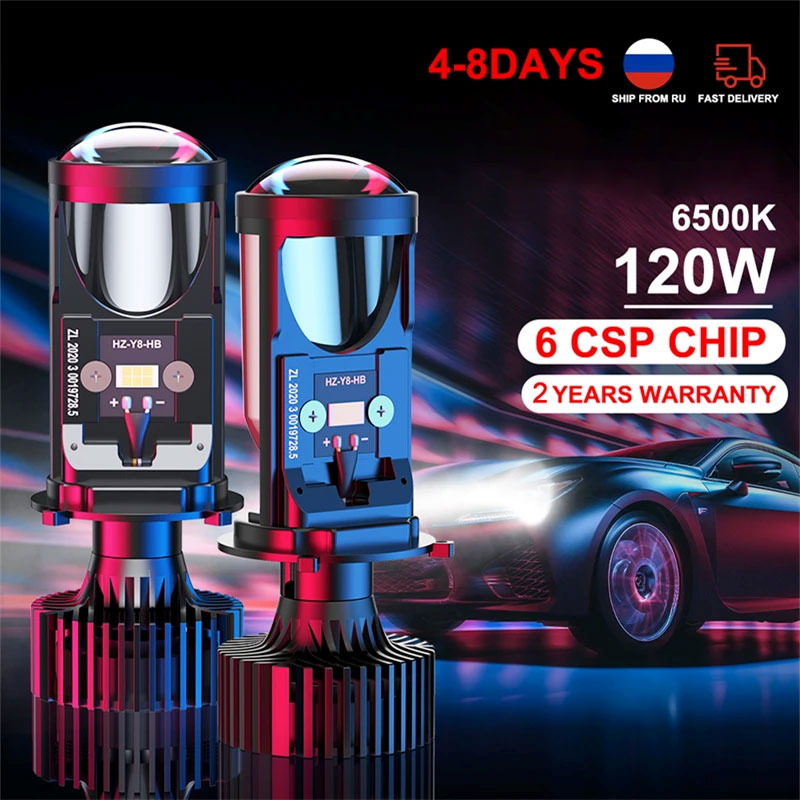 Y6D H4 LED Faro Canbus Lampada - Led Headlight H4 Hi Lo 120W recensione e prezzo