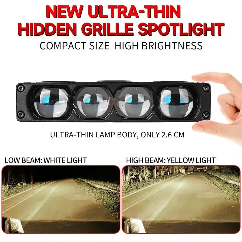 2 Pezzi Fari LED Ultra-Sottili - Bi Led Projector Lens 3 Inch recensione e prezzo