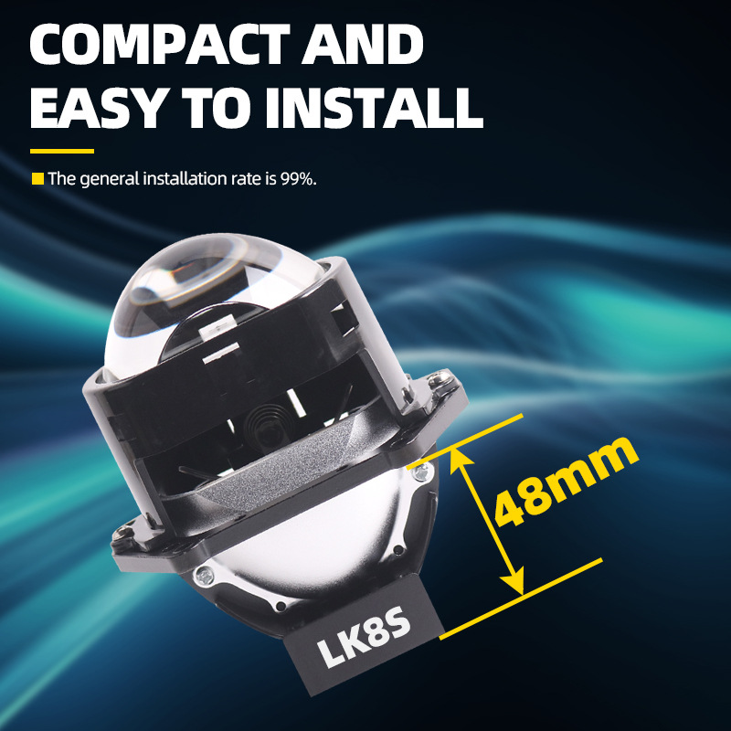 NXY LK8S Faro a Proiettore Bi- - Led Headlight H4 Hi Lo 120W recensione e prezzo