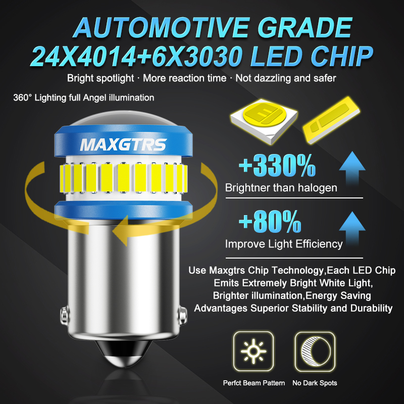 2x BA15S P21W Lampadine LED S2 - Led Tail Light Bulb Canbus recensione e prezzo