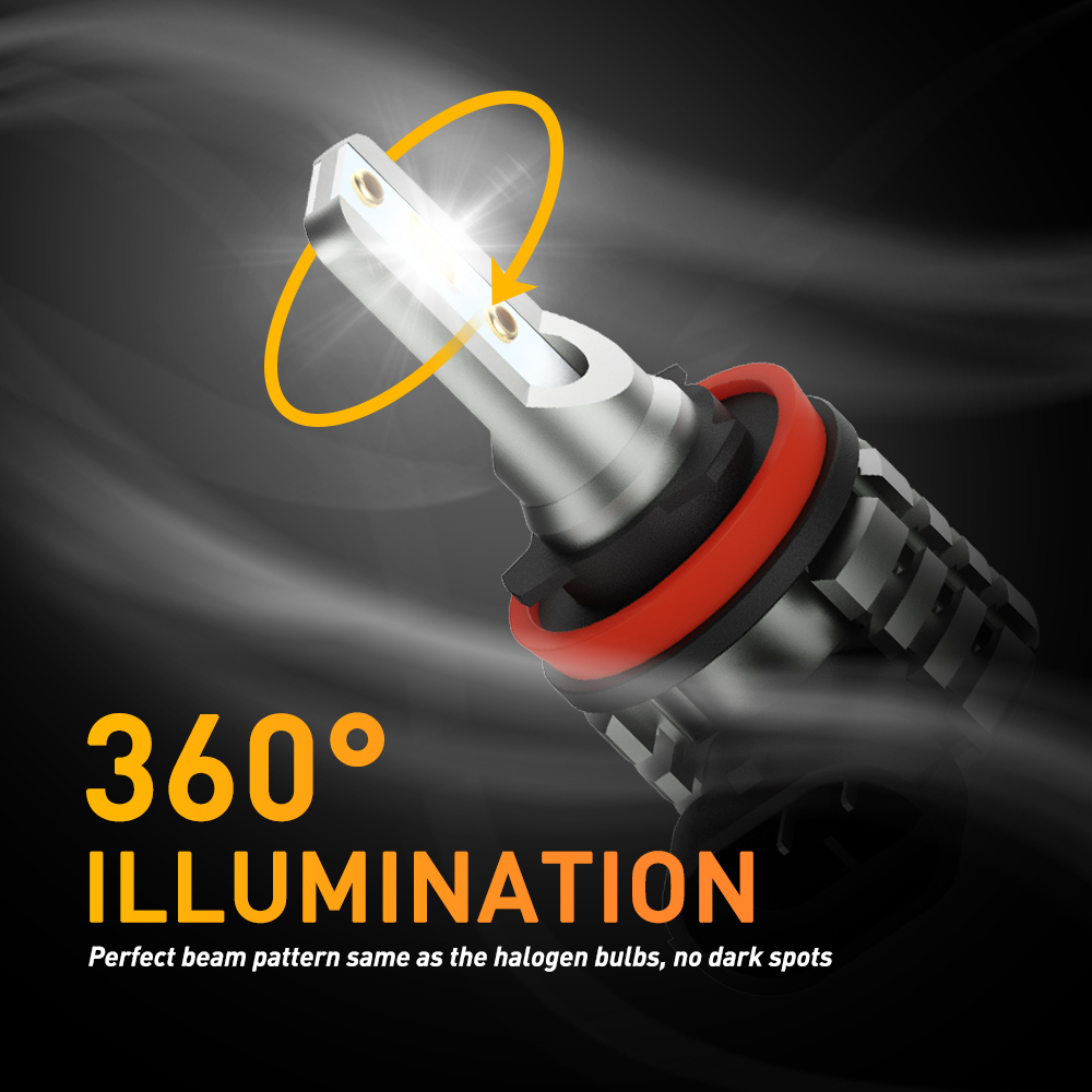 AUXITO 2 pezzi L6 LED H8 H11 g - Led Fog Light H11 3000K Yellow recensione e prezzo