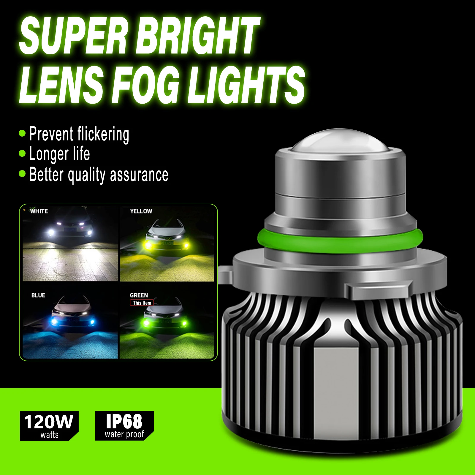 9006 Faro LED laser HB4 120W L - Car Led Headlight 9005 9006 recensione e prezzo