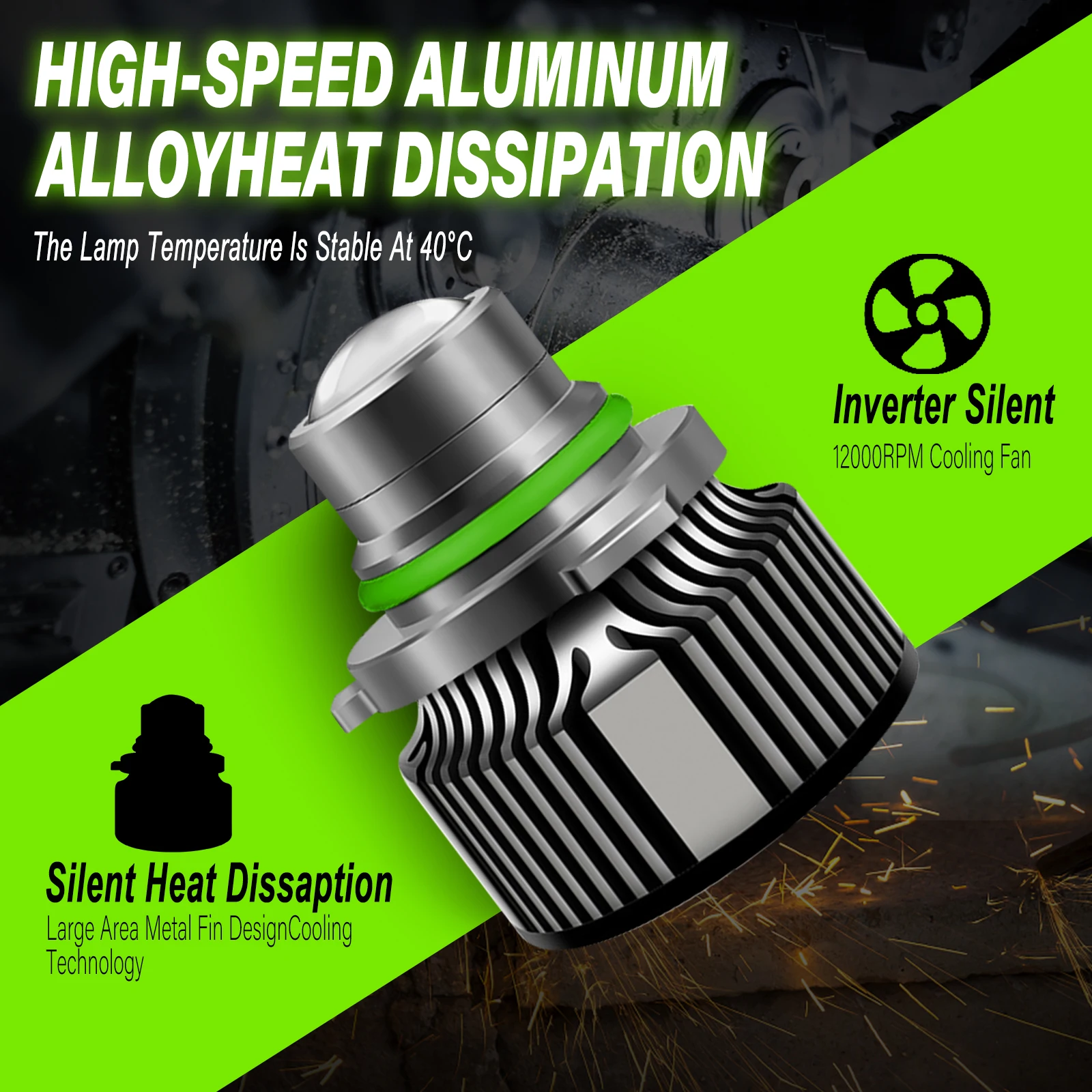 9006 Faro LED laser HB4 120W L - Car Led Headlight 9005 9006 recensione e prezzo