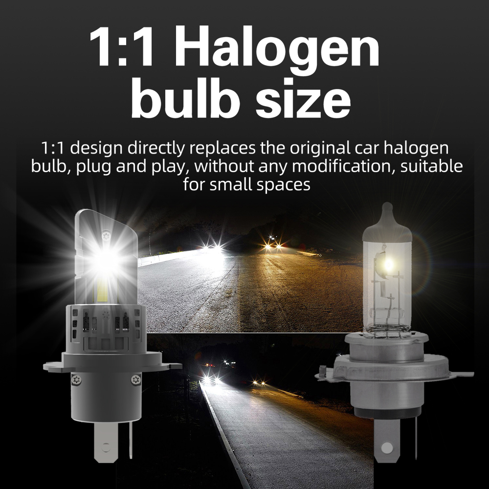 2x H4 HB2 9003 Led faro Canbus - Led Headlight Bulb Canbus Error Free recensione e prezzo