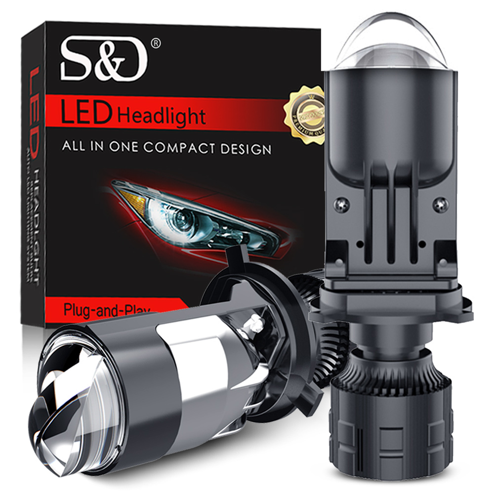 2pcs 120W H4 LED Mini proietto - Led Headlight H4 Hi Lo 120W recensione e prezzo