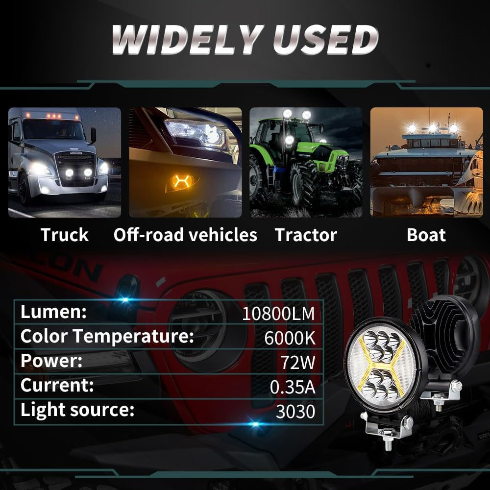 Barra luminosa da lavoro a LED - Led Work Light Bar 12 Inch Offroad recensione e prezzo