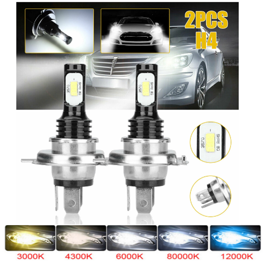 2Pcs CSP H4 H7 HA CONDOTTO Le  - Car Led Bulb H1 H3 H8 H11 recensione e prezzo