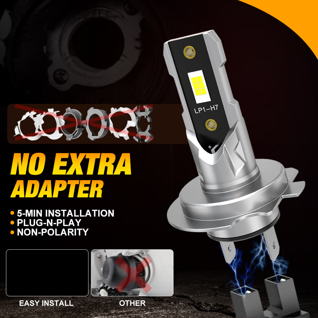 20000LM H7 Kit fari a LED Mini - Led Headlight Bulb H7 20000Lm recensione e prezzo