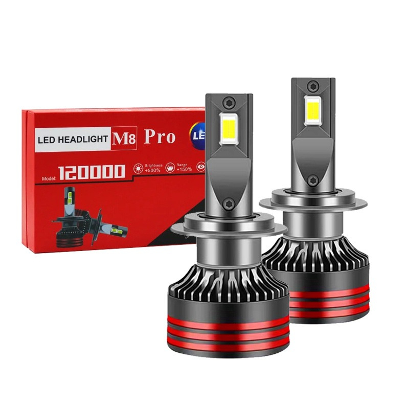 M8 Pro Faro LED per auto ad al - Led Headlight H4 Hi Lo 120W recensione e prezzo