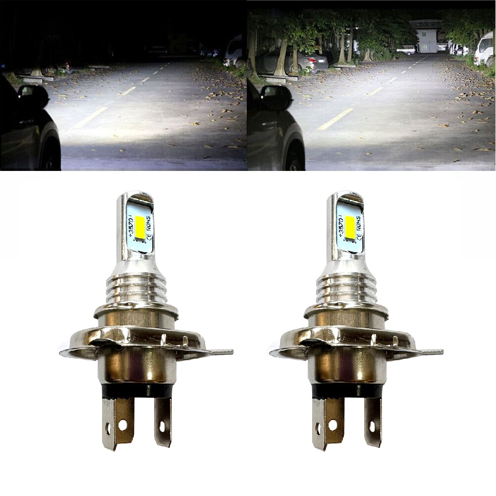 H4 12v Led Xenon Bianco Canbus - Motorcycle Led Headlight Bulb H4 recensione e prezzo