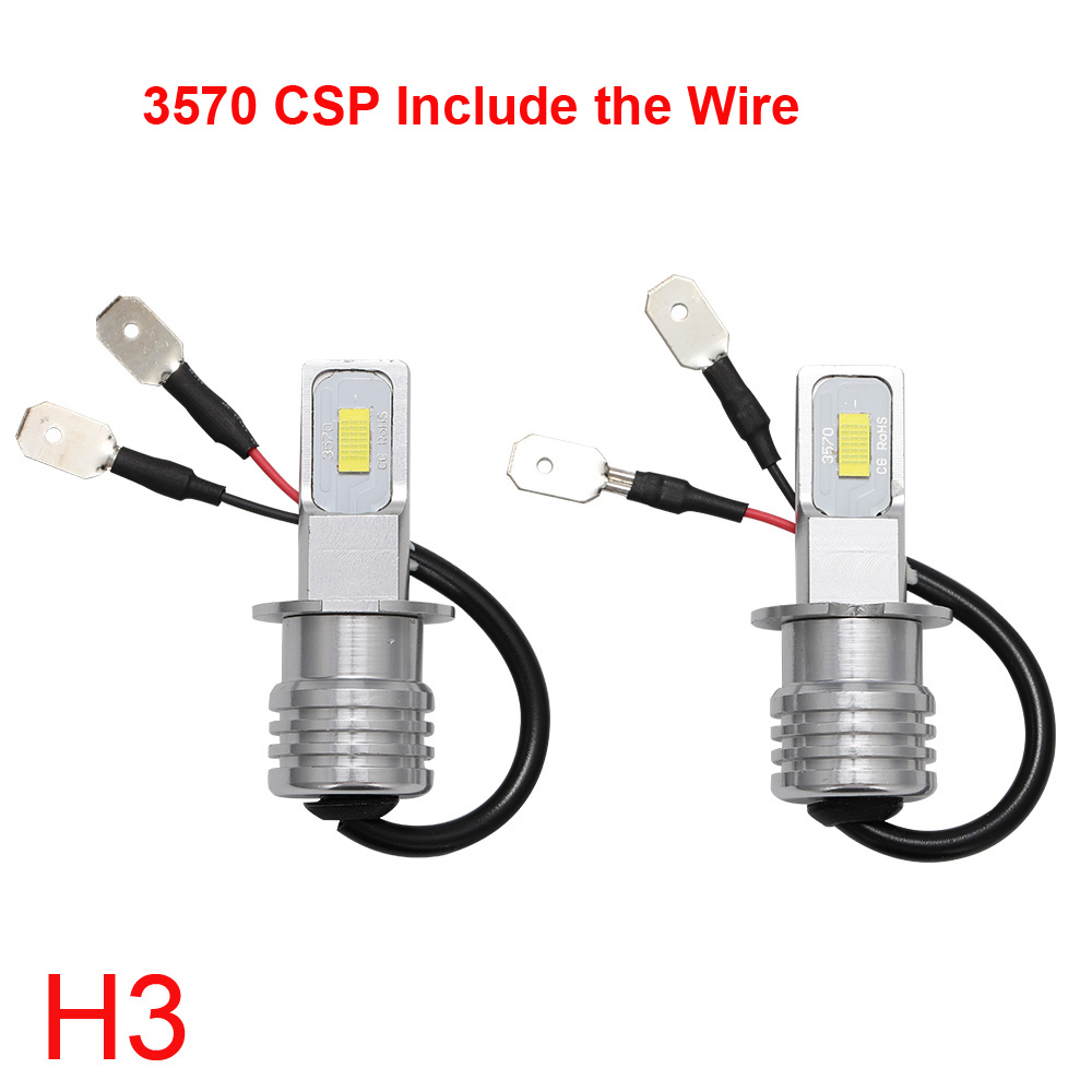 2 pezzi H7 CSP Mini LED H4 H1  - Led Headlight Bulb H7 20000Lm recensione e prezzo