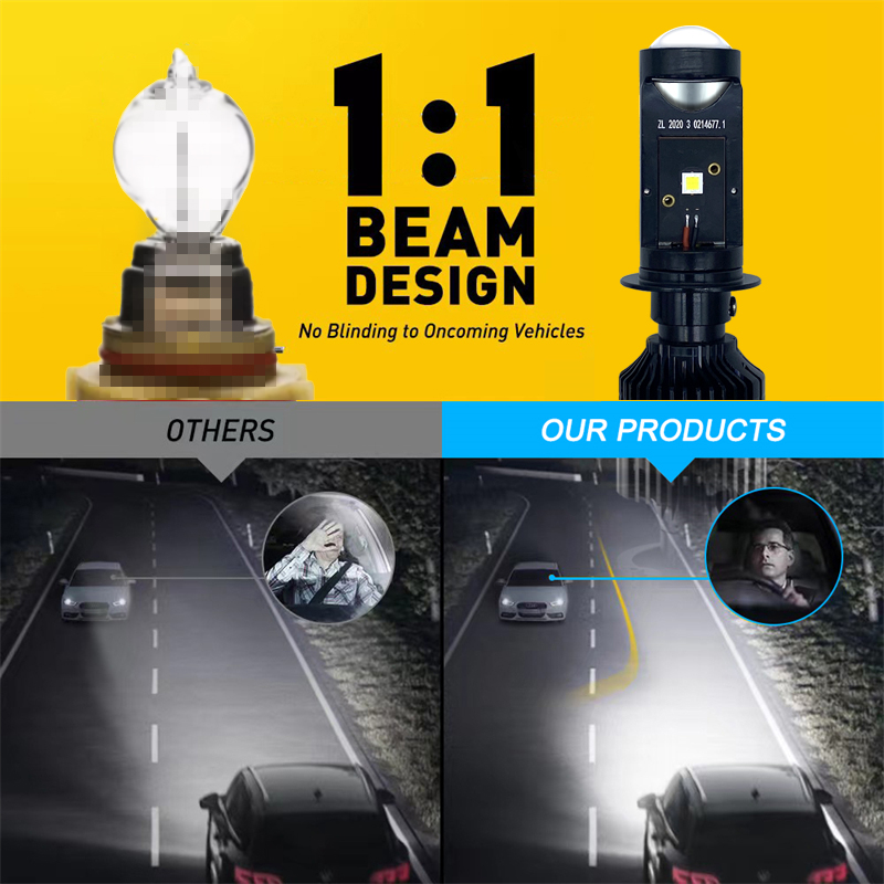 Lampada Canbus H4 H7 LED Y10 S - Laser Led Headlight Projector Lens recensione e prezzo