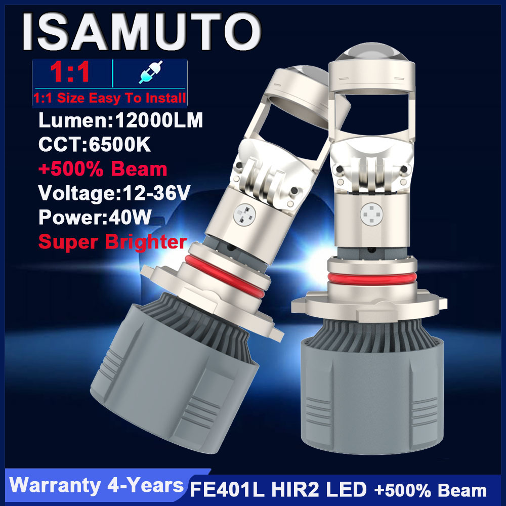 ISAMUTO FE401L HIR2 9012 PX22d - Led Headlight 6500K White 12000Lm recensione e prezzo