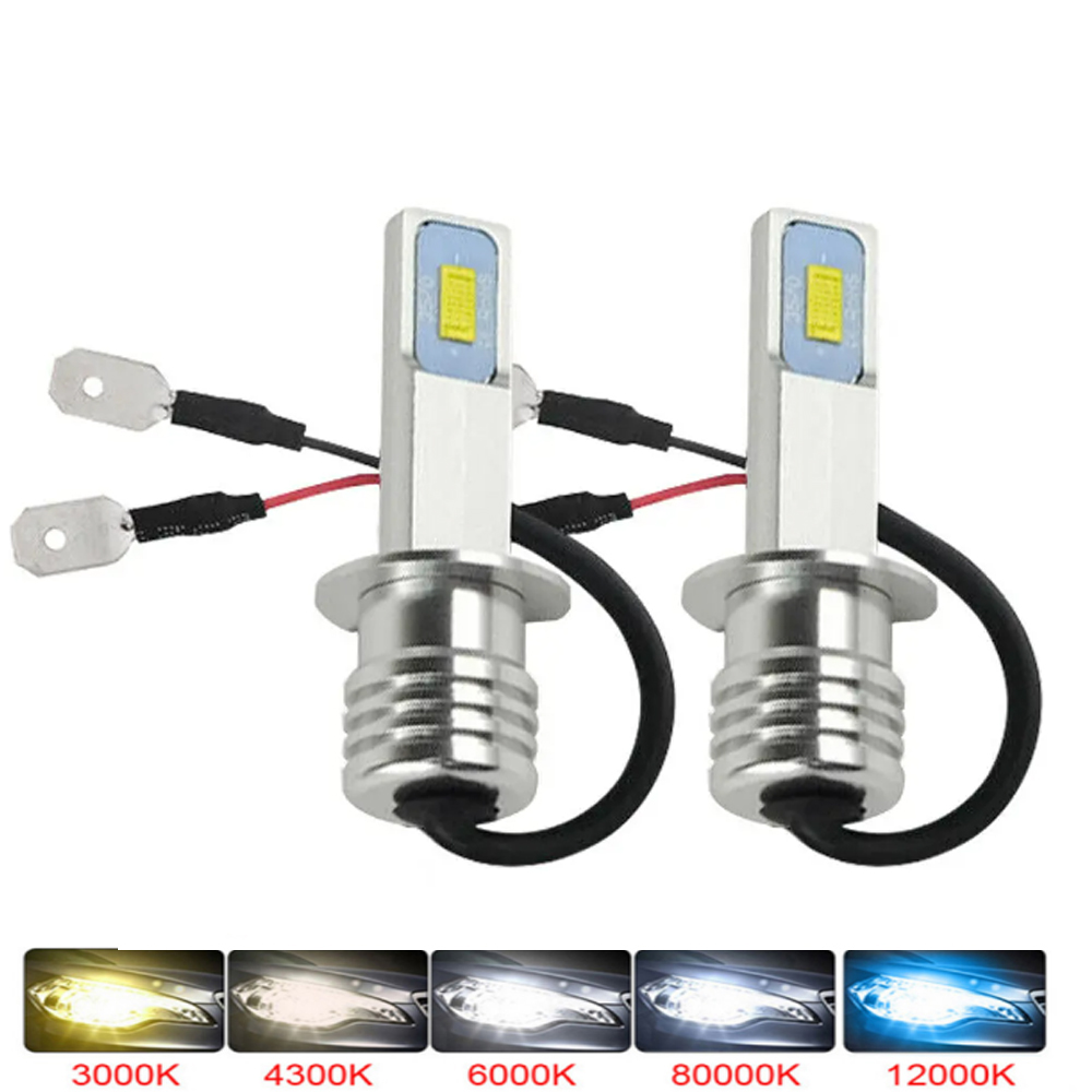 2 pezzi H1 H3 H7 LED lampadina - Led Headlight Bulb H7 20000Lm recensione e prezzo