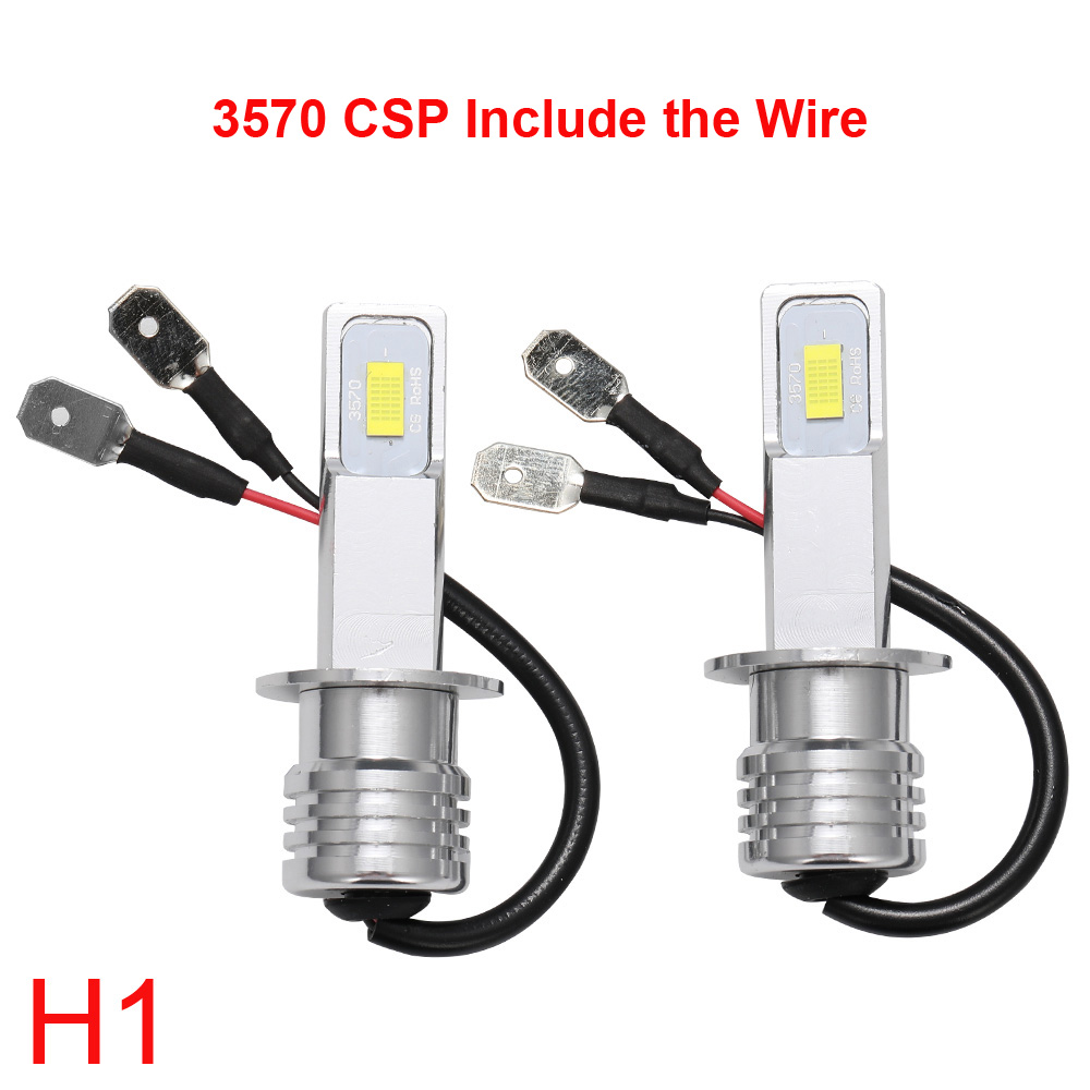 2 pezzi H1 H3 H7 LED lampadina - Led Headlight Bulb H7 20000Lm recensione e prezzo