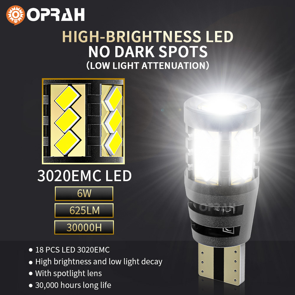 2PCS T15 HA CONDOTTO LA Lampad - Led Tail Light Bulb Canbus recensione e prezzo