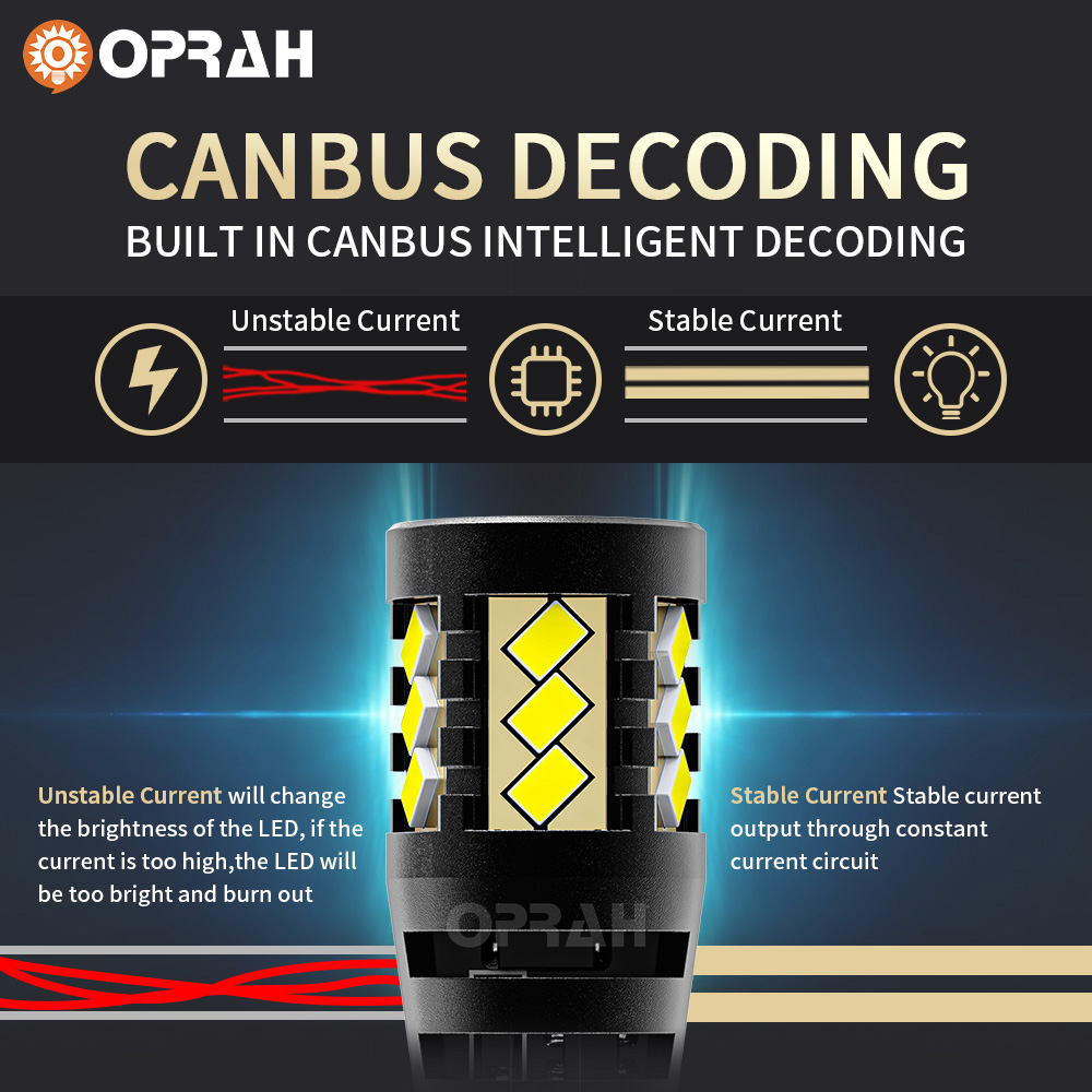 2PCS T15 HA CONDOTTO LA Lampad - Led Tail Light Bulb Canbus recensione e prezzo
