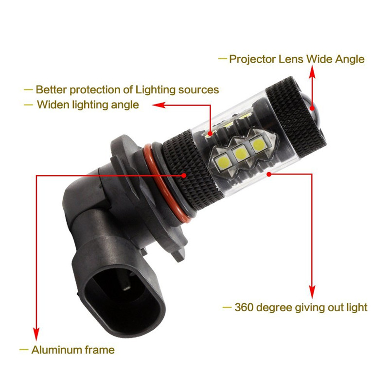 2 Pezzi Lampadine Fendinebbia  - Car Led Headlight 9005 9006 recensione e prezzo