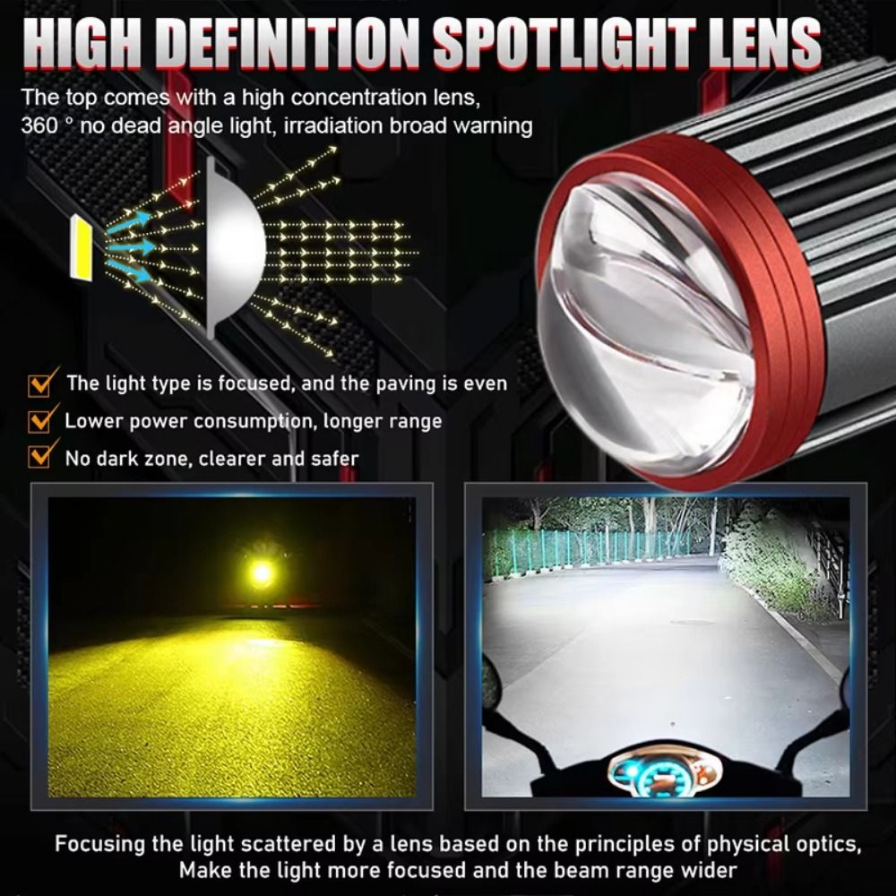 H4 LED H6 BA2D Lampadina per f - Motorcycle Led Headlight Bulb H4 recensione e prezzo