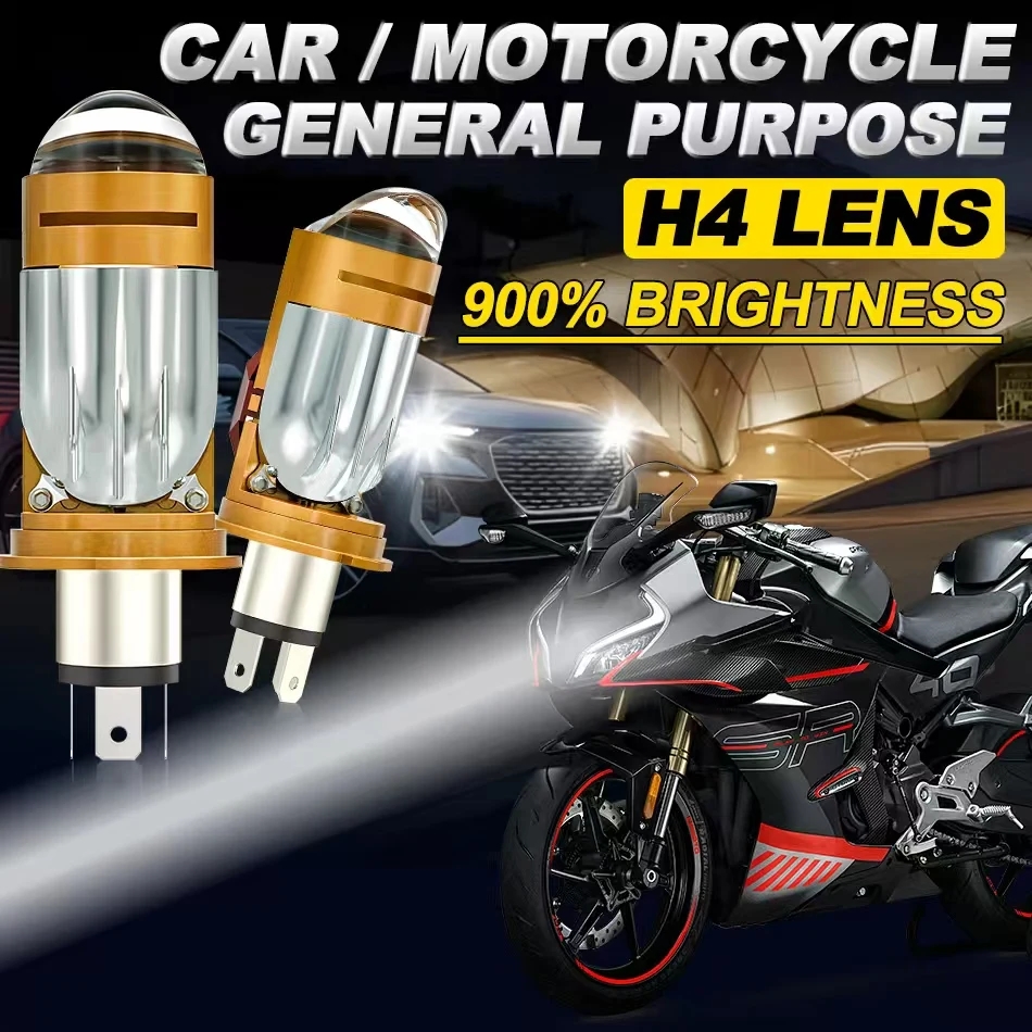 Lampadina per faro moto a LED  - Motorcycle Led Headlight Bulb H4 recensione e prezzo