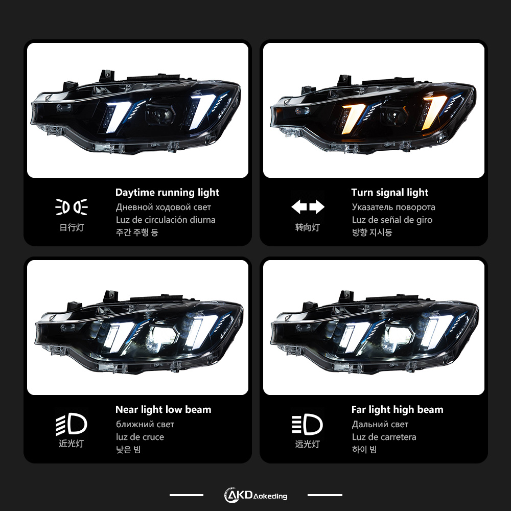 Nuovi Fari di Design per BMW F - Laser Led Headlight Projector Lens recensione e prezzo