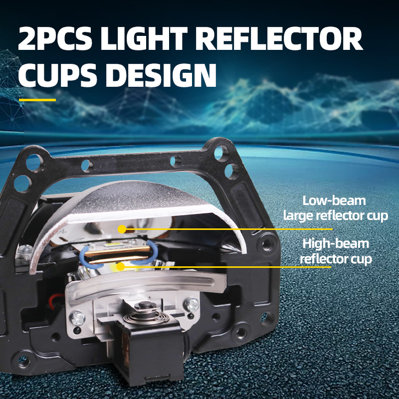 SANVI Auto LK8 Bi LED Lente De - Car Led Headlight 9005 9006 recensione e prezzo